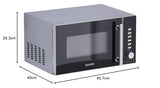 Severin Mw 7773 3-In-1 Microwave With Grill And Hot Air Function