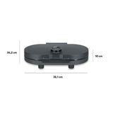 Severin Black Line Duo-Waffle Maker - Perfect Heart-Shaped Waffles