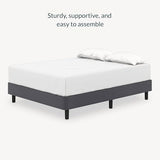 Leesa Platform Bed For Mattress, Queen Size - Elegant Design & Easy Assembly