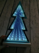 SunLamp Melinera 3D Christmas Tree - LED Backlight Mirror Surface