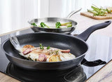 Yeig Ernesto Stainless Steel Frying Pan 24 Cm Induction Compatible - Low-Fat Cooking