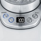 Severin Wk 3473 Glass Tea Kettle Deluxe Mini With Temperature Control
