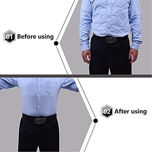 Kedofe Men'S Shirt Stays - Adjustable Garter Straps For Comfort