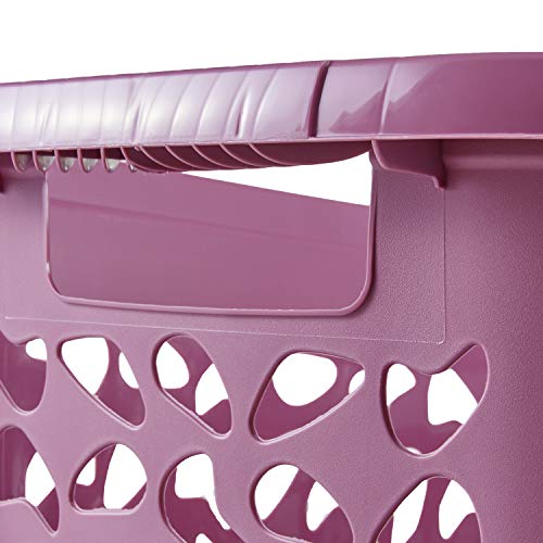 Keeeper Jost Laundry Basket - Berry - Breathable Design For Easy Carrying