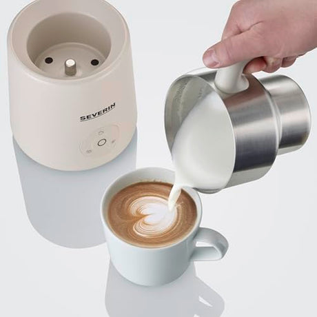 Severin Spuma Lite Induction Milk Frother - Creamy Foam & Chocolate Function