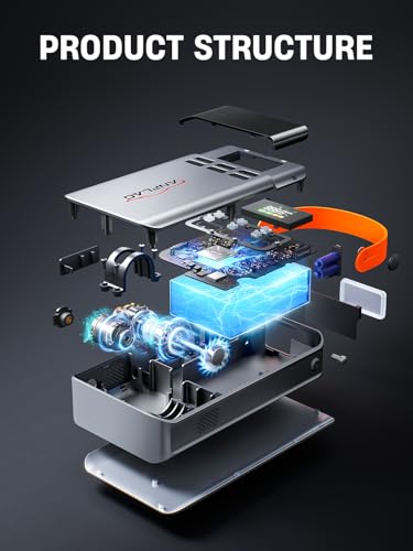 Anflag 8-In-1 Car Jump Starter With Air Compressor - 5500A Power