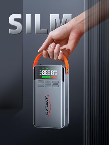 Anflag 8-In-1 Car Jump Starter With Air Compressor - 5500A Power