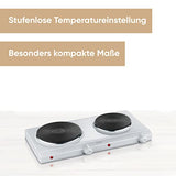 Severin Double Hotplate, 2 Cooking Plates - Compact & Powerful