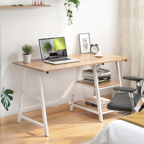 Sogesfurniture Computer Desk - Stylish Workstation With Ample Storage