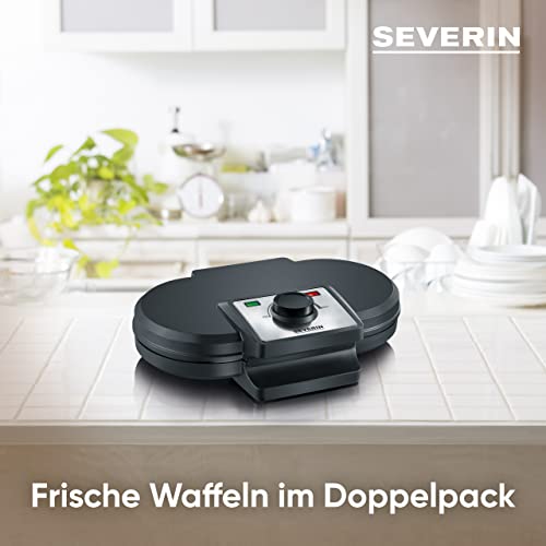 Severin Wa 2106 Double Waffle Iron - Perfectly Crispy Waffles