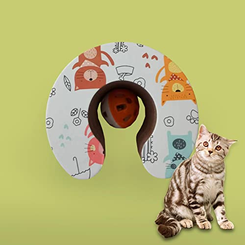 Fashionmyday Cat Toy Scratch Board - Durable Corrugated Paper For Stress Relief