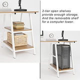 Sogesfurniture Computer Desk - Stylish Workstation With Ample Storage