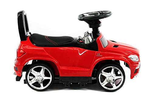 Moderno Kids Ride On Push Car Stroller - Converts To Swing - Fun For Ages 1-3