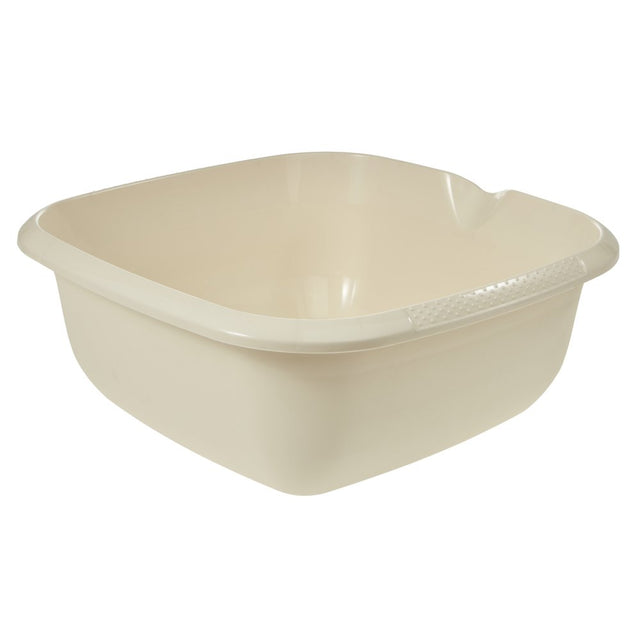 keeeper Universal Bowl with Spout in Cream, Square design, 13 Litre capacity