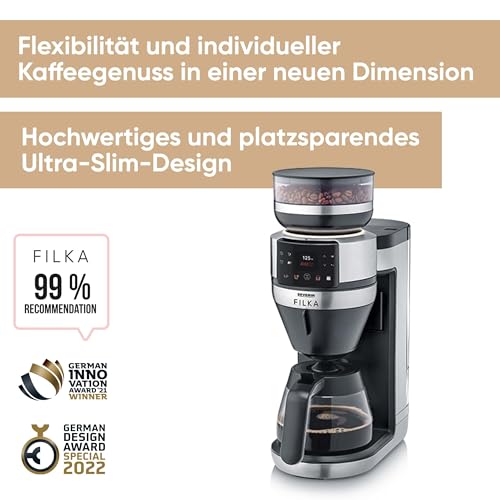 Severin Filka Ka 4852 Fully Automatic Coffee Machine - 5-In-1 With Grinder