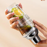 Vdaxvme Cocktail Shaker With Measurement Scale - 400Ml Capacity For Perfect Cocktails