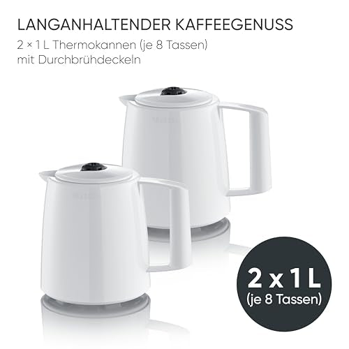 Severin Ka 9309 Filter Coffee Machine With 2 Thermal Jugs - Long-Lasting Hot Coffee