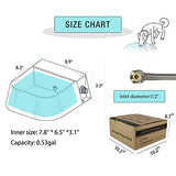 Namsan Dog Automatic Waterer Bowl Feeder For Dogs, Cats & Chickens - Fresh Water Anytime