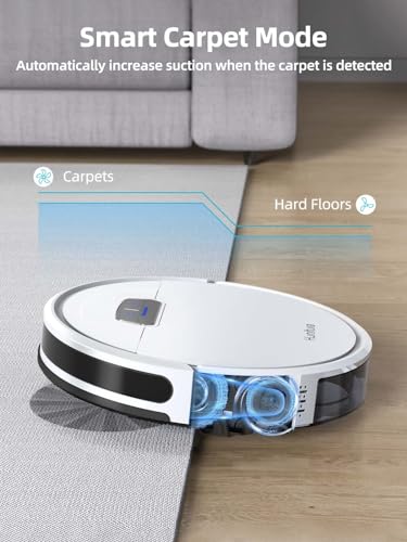 Honiture Robot Vacuum And Mop Combo G20 - 4000Pa Strong Suction