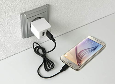 Unitec Charging And Adapter Cable Micro Usb - Compatible With Pc, Smartphone, Tablet