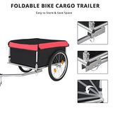 Pexmor Foldable Bike Cargo Trailer - Durable, Waterproof & Easy To Install