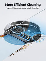 Honiture Robot Vacuum And Mop Combo G20 - 4000Pa Strong Suction