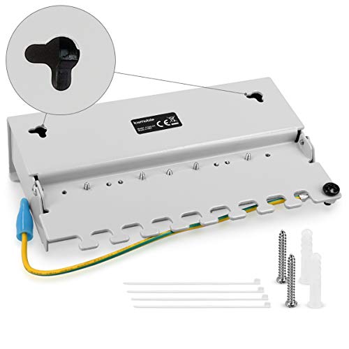 Kwmobile 8 Port Patch Panel - Ethernet Compatibility & Stable Internet