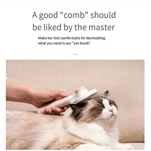 Mutt Studio Cat Brush - Self Cleaning & Gentle For All Fur Types
