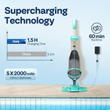 Vivohome Cordless Pool Vacuum With Telescopic Pole - Powerful Suction