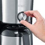 Severin Filter Coffee Maker With Vacuum Jug - Brew Strong Or Mild Coffee