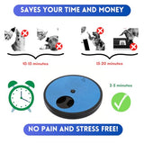 Fivejumps 3-In-1 Multifunctional Dog Nail File With Interactive Toy