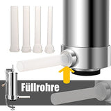 Costway Manual Sausage Filler - Stainless Steel Machine With Table Clamp
