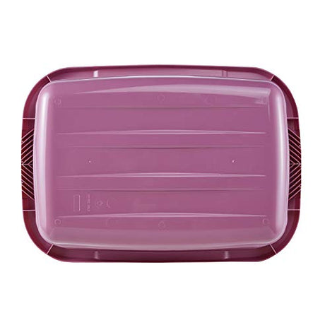Keeeper Jost Laundry Basket - Berry - Breathable Design For Easy Carrying