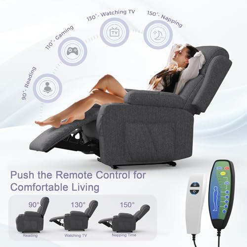 Baretay Recliner Armchair With Massage & Heat - Ultimate Relaxation
