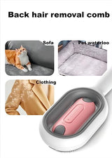 E&E Bestlife Multifunction Water Infused Pet Hair Brush - For Dogs & Cats - Efficient Grooming