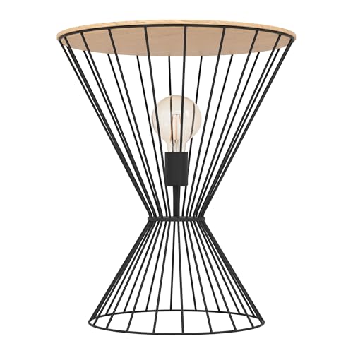 Eglo Desierto Table With Lighting - Illuminated Side Table With Step Switch