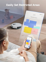 Honiture Robot Vacuum Cleaner With Wiping Function - 5000 Pa Suction Power