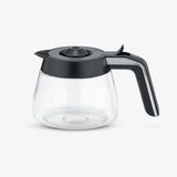 SEVERIN Glass Jug for Filka coffee machines, featuring a removable lid and 1.1L capacity.