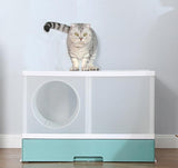 Petraum Xxl Cat Litter Tray For Large Cats - Spacious & Odour-Free