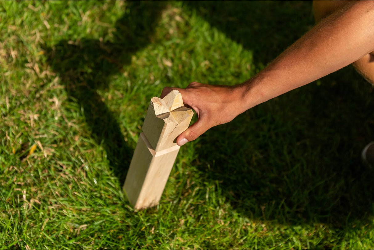 Yard Games Kubb Outdoor Tossing Game - Hardwood