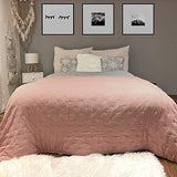 Homelevel Bedspread & Sofa Throw - Reversible, Soft & Modern