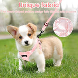 Wdmiya Dog Harness, Small Dog Harness, M Size, Anti-Escape Design