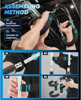 Zaucet Saker Twister Arm Trainer - Adjustable Resistance For Full-Body Workout