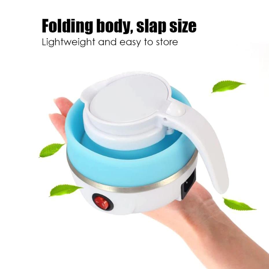 Taitus Mini Foldable Electric Kettle Portable For Home Travel & Camping - Quick Boiling