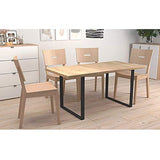 Belfoyer Pack Of 2 Table Legs - Industrial Style For Versatile Furniture