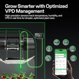 Vivosun G8 8" Inline Duct Fan With Wifi Control & Climate Monitoring