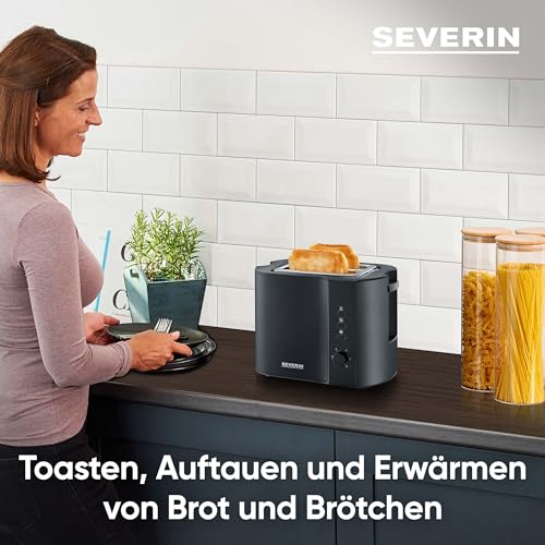 Severin Automatic Toaster With Bun Attachment - Perfectly Toasts Bread