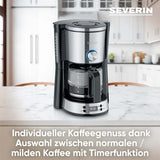 Severin Typeswitch Ka 4826 Coffee Machine With Glass Jug - Programmable Brewing