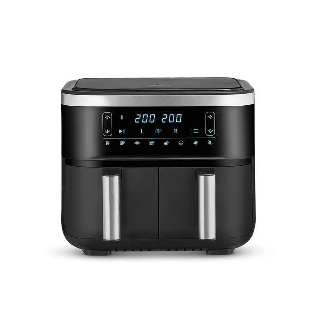 Severin FR 2453 Double Hot Air Fryer with two cooking compartments and sleek design