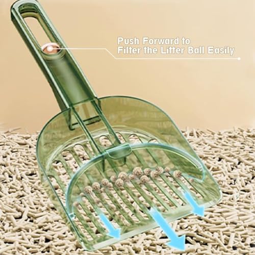 Terrifi Cat Litter Scoop - Portable & Versatile With Effortless Cleaning